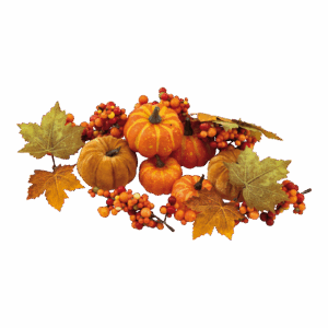 Decorazione autunnale in scatola