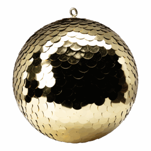 Sfera con paillettes