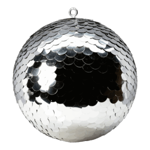 Sfera con paillettes
