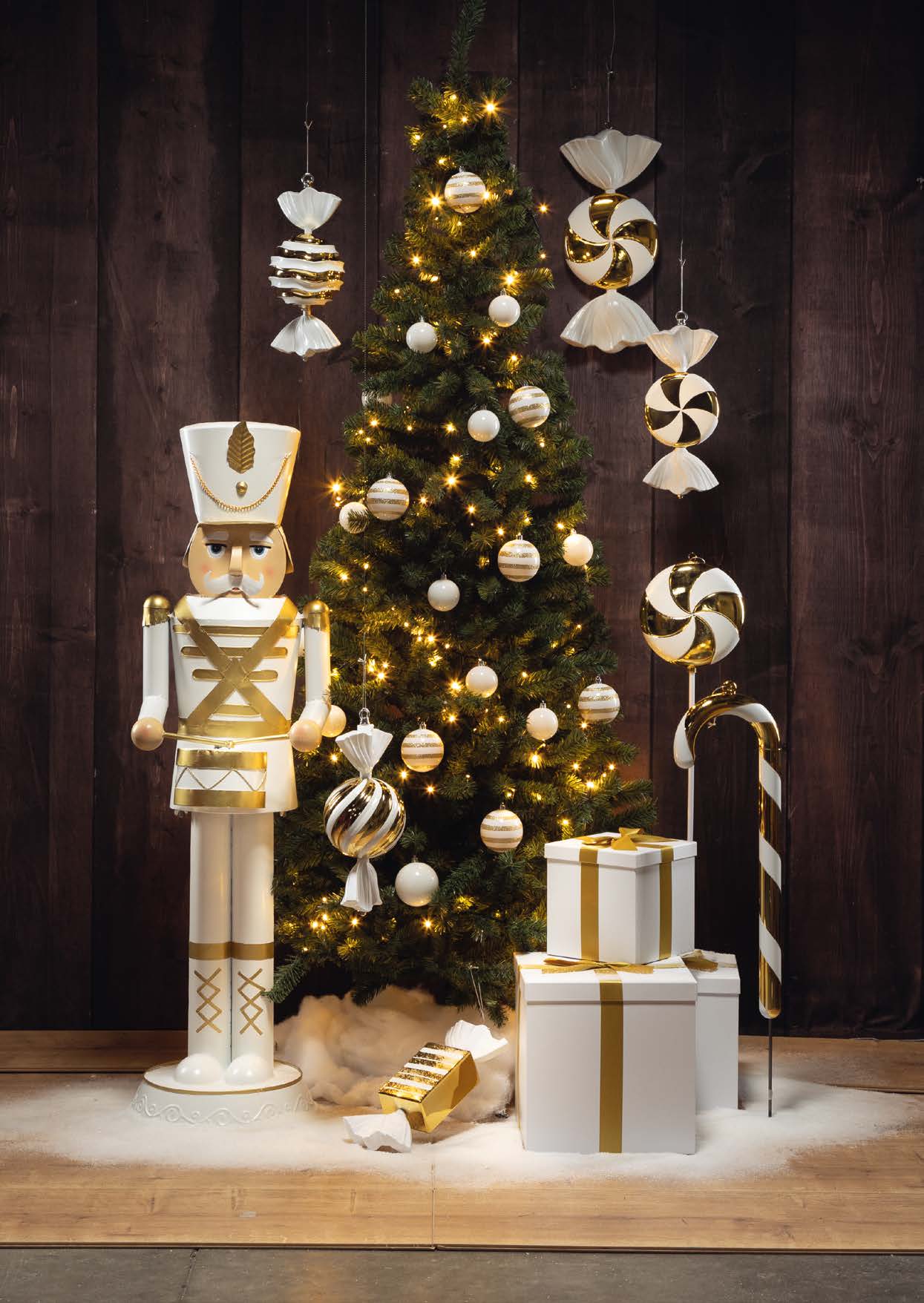 Kit xl oro bianco di decorazione mondonatale